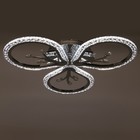 Люстра с ПДУ 1840/3SL LED 72 Вт 3000-6000К диммер серебро 56.5×56×7.5 см BayerLux - фото 5032933