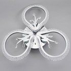 Люстра с ПДУ 1840/3SL LED 72 Вт 3000-6000К диммер серебро 56.5×56×7.5 см BayerLux - фото 5032936