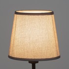 Абажур E14 серый 15х15х13 см - фото 22576491