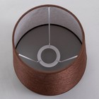 Абажур E27 кофе 20х20х18 см - фото 26855695