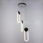 Светильник BayerLux 1793/3 LED 72Вт 4000К хром 35х35х35-135см - Фото 2