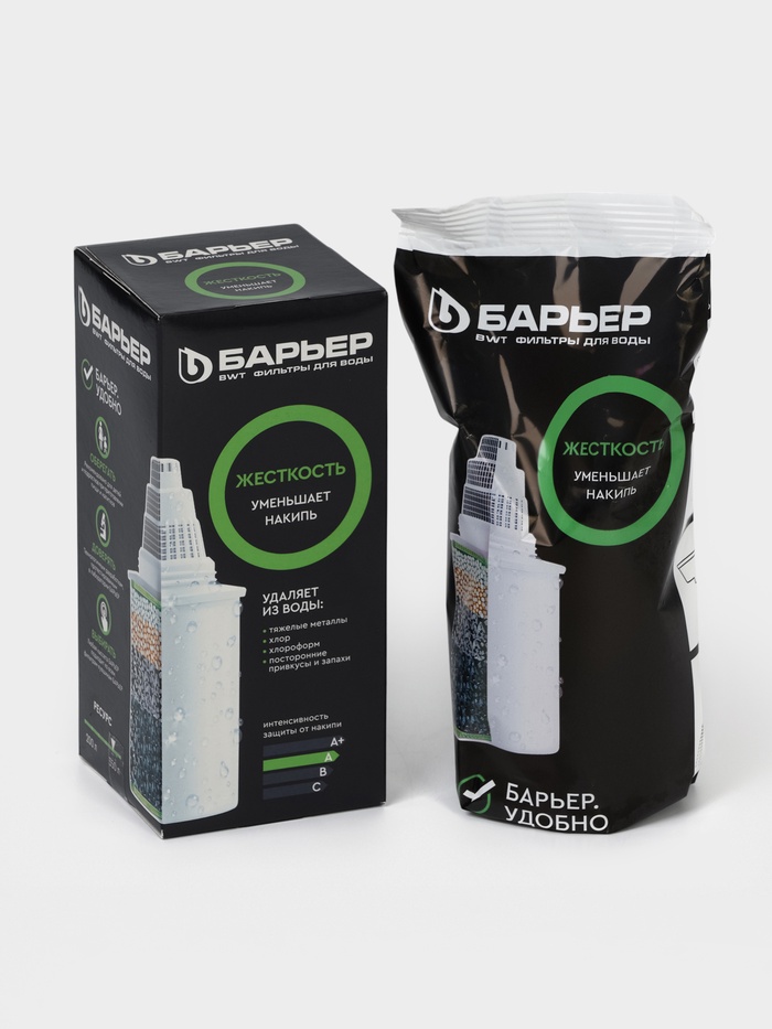 Картридж сменный «Барьер-6», очистка жёсткой воды, упаковка микс
