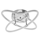 Люстра 1801/2 LED 60 Вт 4000К хром 48×48×10 см BayerLux - Фото 1