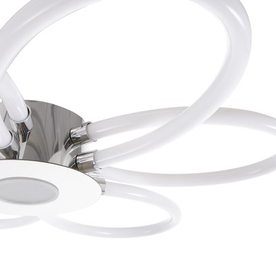 Люстра 1802/6 LED 123 Вт 4000К хром 68×68×10 см BayerLux