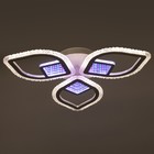 Люстра с ПДУ 1966/3 LED 66Вт 3000-6000К диммер белый 60х60х6 см BayerLux - фото 41815454