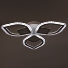 Люстра с ПДУ 1966/3 LED 66Вт 3000-6000К диммер белый 60х60х6 см BayerLux - фото 41815458