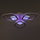 Люстра с ПДУ 1966/3 LED 66Вт 3000-6000К диммер белый 60х60х6 см BayerLux - фото 41815460