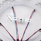 Люстра с ПДУ 1968/5 LED 170Вт 3000-6000К диммер белый 58х58х6 см BayerLux - фото 34639564