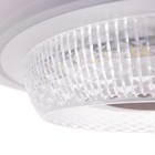 Люстра с ПДУ 1990/1 LED 130 Вт 3000-6000К диммер белый 50×50×8 см BayerLux - фото 5025582