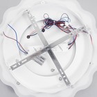 Люстра с ПДУ 1993/1 LED 130 Вт 3000-6000К диммер белый 50×50×8 см BayerLux - фото 35303328