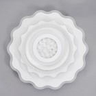 Люстра с ПДУ 1993/1 LED 130 Вт 3000-6000К диммер белый 50×50×8 см BayerLux - фото 35303326