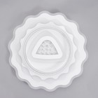 Люстра с ПДУ 1994/1 LED 130Вт 3000-6000К диммер белый 50х50х8 см BayerLux - фото 42996096