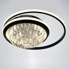 Люстра с ПДУ 1984/2 LED 110Вт 3000-6000К черный 45х45х18 см BayerLux 6919120