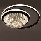 Люстра с ПДУ 1984/2 LED 110Вт 3000-6000К черный 45х45х18 см BayerLux 6919120