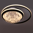 Люстра с ПДУ 1984/2 LED 110Вт 3000-6000К черный 45х45х18 см BayerLux 6919120