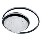 Люстра с ПДУ 1984/2 LED 110Вт 3000-6000К черный 45х45х18 см BayerLux 6919120