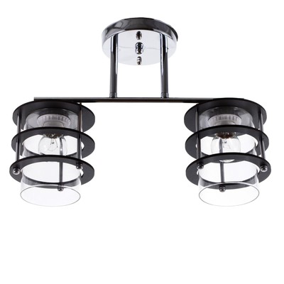 Люстра 1998/2 E27 60 Вт хром 35×12×25 см BayerLux