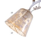 Люстра 2008/2 E27 60Вт белый+золото 44х26х25 см BayerLux - фото 21493629