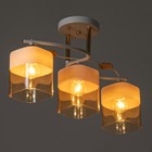 Люстра 2009/3 E27 60Вт белый+золото 47х15х25 см BayerLux - фото 22468536