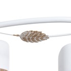 Люстра 2009/3 E27 60Вт белый+золото 47х15х25 см BayerLux - фото 22468539