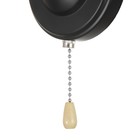 Бра 2019/1 E27 60Вт хром+черный 18х13,5х17 см - фото 21493670