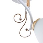 Люстра 2021/2 E27 60Вт белый+золото 46х28х26 см BayerLux - фото 24368130