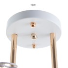 Люстра 2021/2 E27 60Вт белый+золото 46х28х26 см BayerLux - фото 24368131