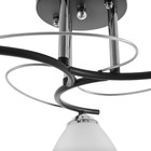 Люстра 2026/3 E27 60Вт черный+хром 45х45х25 см BayerLux 6936337