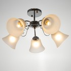 Люстра 2027/5 E27 60Вт хром 55х55х25 см BayerLux 6936339 Люстра 2027/5 E27 60Вт хром 55х55х25 см BayerLux 6936339