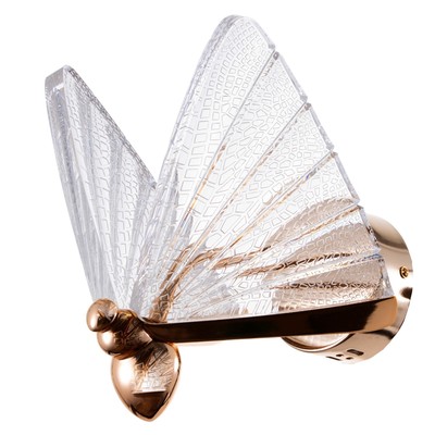 Бра BayerLux «2133/1w», LED, 5 Вт, золото, 22×14×24 см