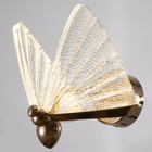 Бра BayerLux «2133/1w», LED, 5 Вт, золото, 22×14×24 см - фото 3773530