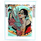 Алмазная мозаика с частичным заполнением «Девушка с драконом» без рамы 30×40 см - Фото 3