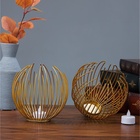 Подсвечник металлический на 1 свечу TAKE IT EASY «Шар», золото, 15.5×15 см - Фото 5