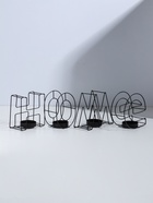 Подсвечник металлический на 4 свечи TAKE IT EASY, Home, 13.5×42 см, чёрный - Фото 6