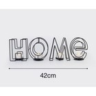 Подсвечник металлический на 4 свечи TAKE IT EASY, Home, 13.5×42 см, чёрный - Фото 5