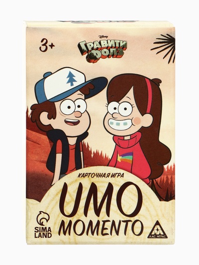 Игра карточная UMO Momento, Гравити Фолз, 70 карт, 3+
