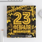 Подарочный набор «Тот, кто может все. 23 февраля», ежедневник А5, 80 л в твердой обложке и ручка - Фото 9