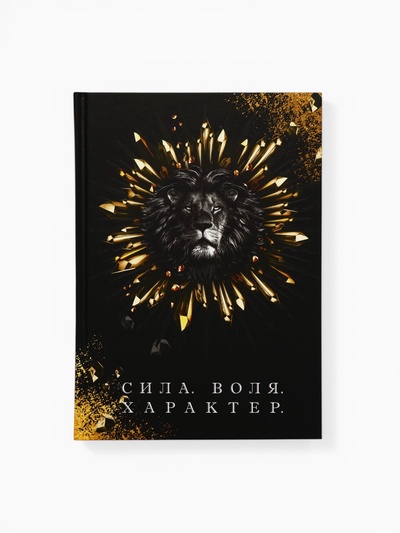 Подарочный набор «23 февраля. Сила, воля, характер», ежедневник А5, 80 л в твердой обложке и ручка