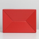 Коробка подарочная складная, упаковка, «Красная», 26 х 19 х 10 см - фото 9396448