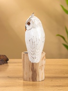 Cувенир «Совушка на пеньке», 18 см, дерево  (артикул 6767589)  большой выбор товаров оптом и в розницу по низким ценам с доставкой