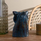 Сувенир «Сова», 20 см, дерево, синий  (артикул 6767614)  большой выбор товаров оптом и в розницу по низким ценам с доставкой