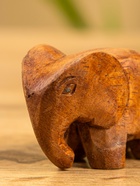 Сувенир «Слоник», 5×4×2.5 см, дерево - фото 59776198