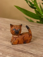 Сувенир дерево "Кошечка" 5х5х2,5 см - фото 809220724