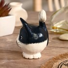 Сувенир дерево "Кошечка" чёрная 6х9х6 см - фото 809220734