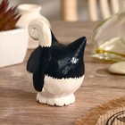 Сувенир дерево "Кошечка" чёрная 6х9х6 см - фото 809220735