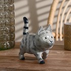Сувенир «Котик», 10×11×6.5 см, дерево, серый  (артикул 6775953)  большой выбор товаров оптом и в розницу по низким ценам с доставкой