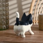 Сувенир дерево "Котик" чёрный 12х14х8 см - фото 809440372