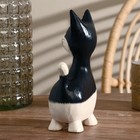 Сувенир дерево "Кошечка" чёрная 12х20х7 см - фото 809220738