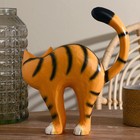 Сувенир «Кошка тигровая», 25×30×7 см, дерево - фото 57955620