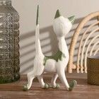 Сувенир дерево "Кошечка" с серым 17х27х7 см - фото 809220744